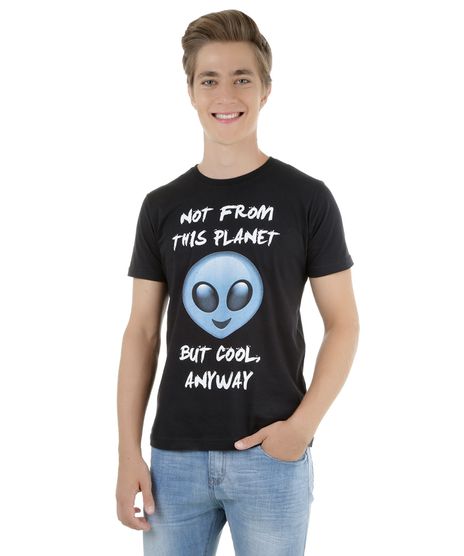 Camiseta--Not-From-This-Planet-But-Cool-Anyway--Preta-8274330-Preto_1