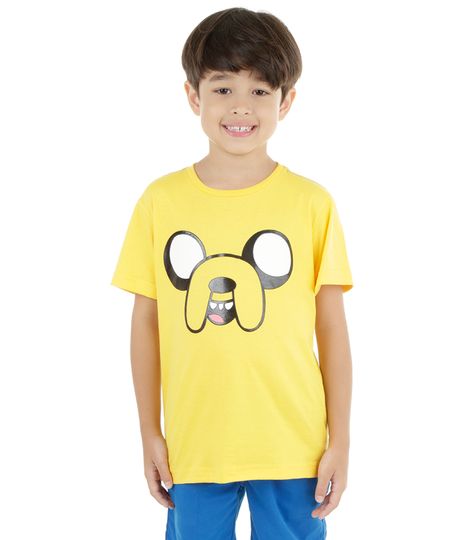 Camiseta-Hora-de-Aventura-Amarela-8270560-Amarelo_1