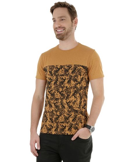 Camiseta-com-Folhagem-Caramelo-8270955-Caramelo_1