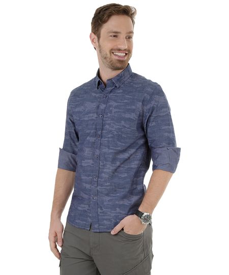 Camisa-Militar-Azul-8185310-Azul_1 Camisa-Militar-Azul-8185310-Azul_1