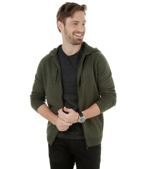 Jaqueta-em-Trico-com-capuz-Verde-Militar-8165443-Verde_Militar_1