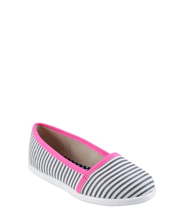 Slipper Molekinha Listrada Azul Marinho 27