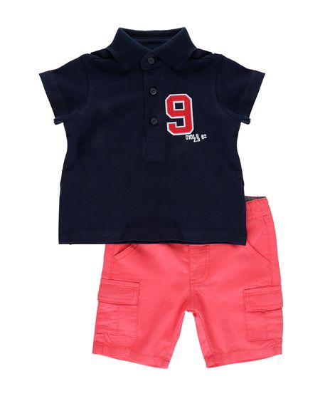 Conjunto-de-Polo---Bermuda-Coral-8016480-Coral_1