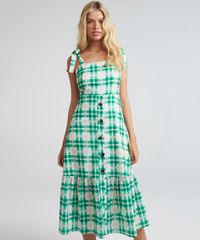 Vestido-Midi-Xadrez-com-Alcas-Verde-9258512-Verde_1