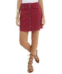 Saia-Evase-em-Veludo-Cotele-Rosa-8263730-Rosa_1
