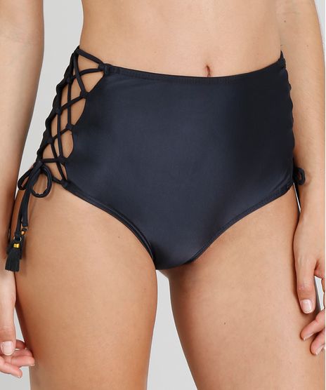 Biquini-Calcinha-Hot-Pant-Blueman-Lace-Up-na-Lateral-com-Protecao-UV50--Preto-9280728-Preto_1