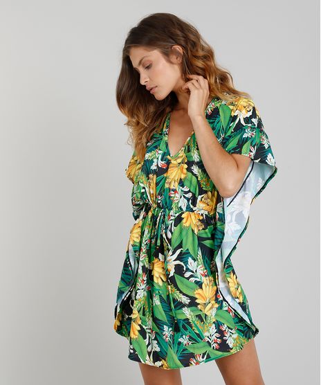 Saida-de-Praia-Kaftan-Blueman-Estampada-Banana-com-Protecao-UV50--Preta-9280723-Preto_1