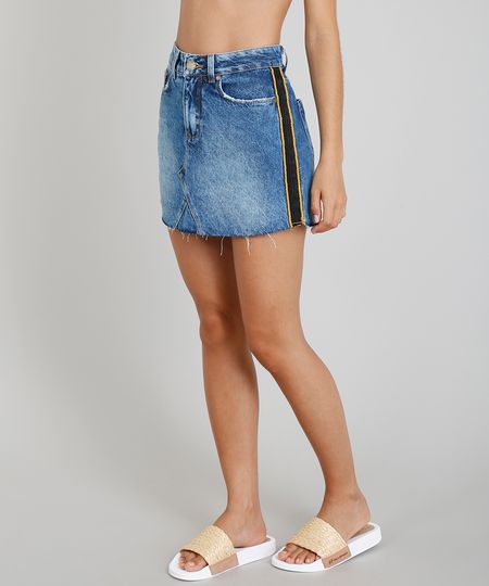 Saia-Jeans-Feminina-Blueman-Faixa-Lateral-Azul-Medio-9331768-Azul_Medio_1 Saia-Jeans-Feminina-Blueman-Faixa-Lateral-Azul-Medio-9331768-Azul_Medio_1