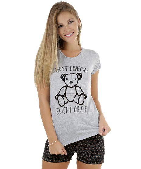 Blusa-com-Estampa-de-Urso-Cinza-Mescla-8278776-Cinza_Mescla_1