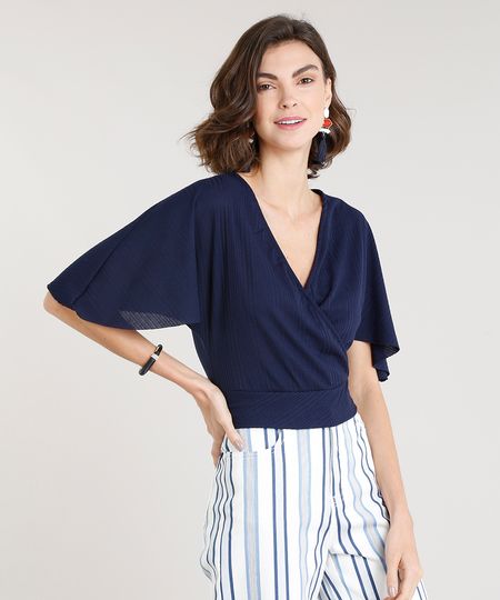 Blusa-Feminina-Cropped-Canelada-Transpassada-Manga-Curta-Decote-V-Azul-Marinho-9299748-Azul_Marinho_1