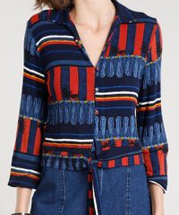 Camisa-Feminina-Canelada-Listrada-com-No-Manga-Longa-Azul-Marinho-9306036-Azul_Marinho_4