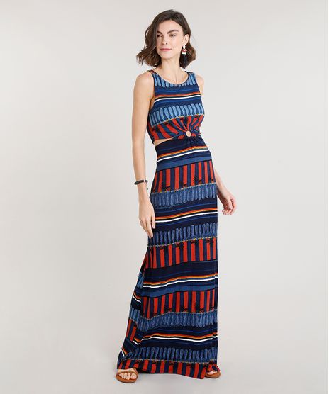 Vestido-Feminino-Longo-Canelado-Listrado-com-Argola-e-Vazado-Azul-Marinho-9305486-Azul_Marinho_1