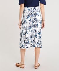 Saia-Midi-Feminina-Canelada-Estampada-Floral-Branca-9293819-Branco_2