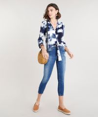 Camisa-Feminina-Canelada-Estampada-Tie-Dye-com-No-Manga-Longa-Azul-Marinho-9306035-Azul_Marinho_3