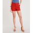 Short-de-Sarja-Feminino-Cintura-Alta-Vermelho-9352634-Vermelho_1
