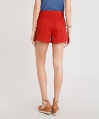 Short-de-Sarja-Feminino-Cintura-Alta-Vermelho-9352634-Vermelho_2