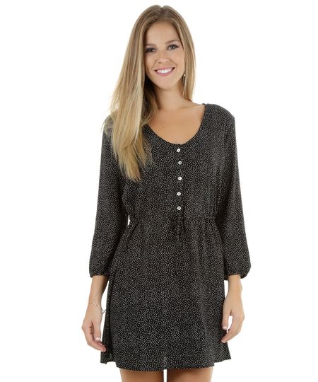 Vestido-de-Poa-Preto-8181261-Preto_1 Vestido-de-Poa-Preto-8181261-Preto_1