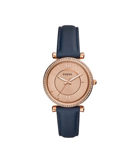 Relógio Fossil Feminino Carlie Rosé ES4485/0JN Menor preço em Relógio Fossil Feminino Carlie Rosé ES4485/0JN