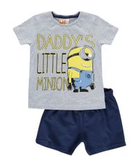 Conjunto-de-Camiseta---Bermuda-Minions-Cinza-Mescla-8279610-Cinza_Mescla_1