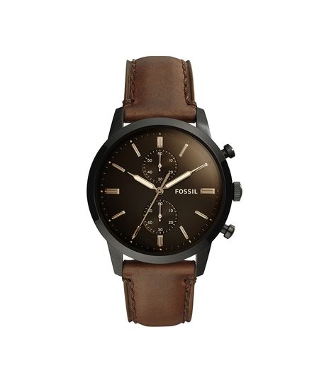 Relógio Fossil Masculino Townsman Preto - FS5437/0MN Menor preço em Relógio Fossil Masculino Townsman Preto - FS5437/0MN