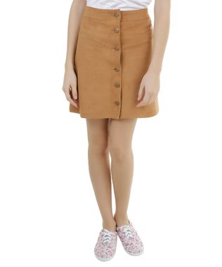 Saia-Evase-em-Suede-Capricho-Caramelo-8186164-Caramelo_1