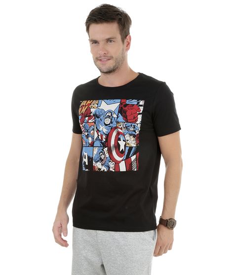 Camiseta-Capitao-America-Preta-8271085-Preto_1