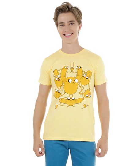 Camiseta-Hora-de-Aventura-Amarela-8274336-Amarelo_1