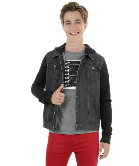 Jaqueta-Jeans-com-Capuz--Preta-8192125-Preto_1