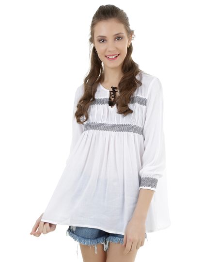 Bata-Bordada-Capricho-Off-white-8186170-Off_White_1 Bata-Bordada-Capricho-Off-white-8186170-Off_White_1