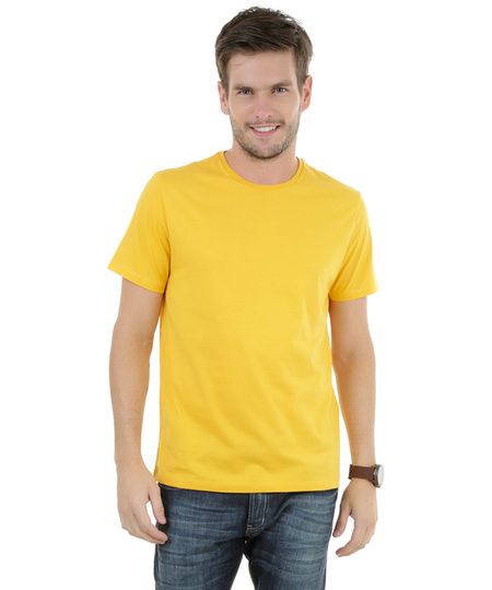 Camiseta-Basica-Amarela-8219663-Amarelo_1