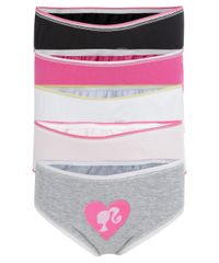 Kit-de-5-Calcinhas-Barbie-Multicor-8277961-Multicor_1