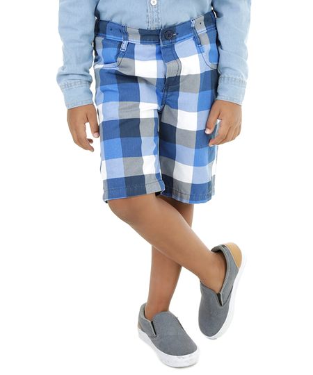 Bermuda-Xadrez-Azul-8279885-Azul_1 Bermuda-Xadrez-Azul-8279885-Azul_1