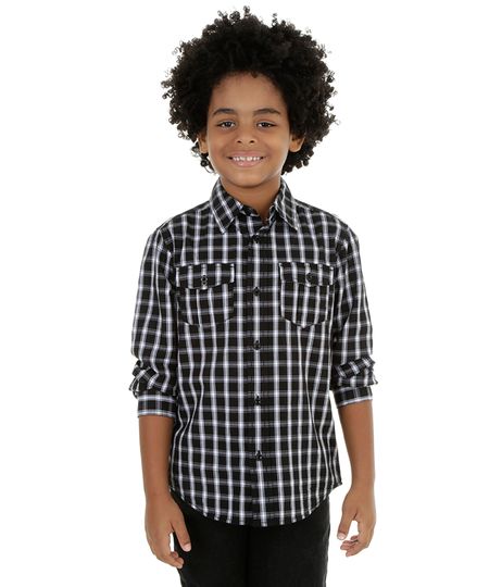 Camisa-Xadrez-Preta-8194047-Preto_1 Camisa-Xadrez-Preta-8194047-Preto_1