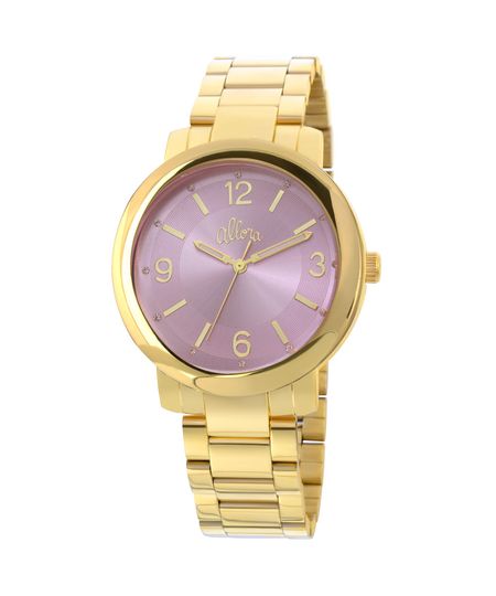 Relógio Allora Feminino Dourado - AL2035EYL/4G Menor preço em Relógio Allora Feminino Dourado - AL2035EYL/4G