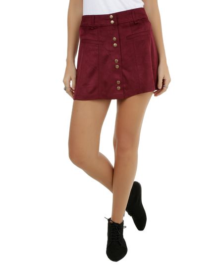 Saia-Evase-em-Suede-Vinho-8191165-Vinho_1 Saia-Evase-em-Suede-Vinho-8191165-Vinho_1