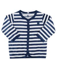 Cardigan-Listrado-em-Plush-de-Algodao---Sustentavel-Branco-8190306-Branco_1