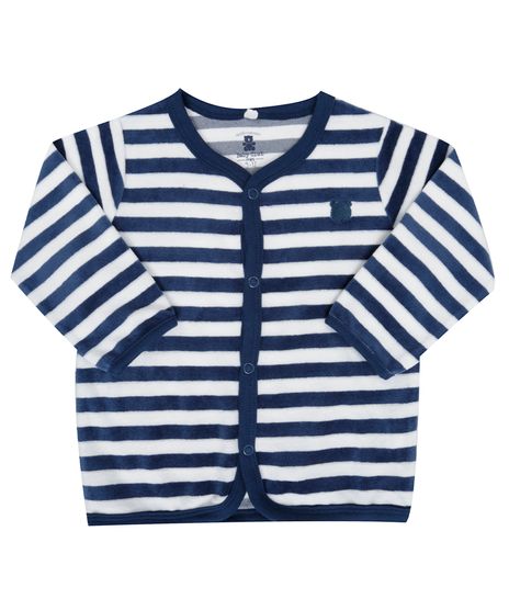 Cardigan-Listrado-em-Plush-de-Algodao---Sustentavel-Branco-8190306-Branco_1