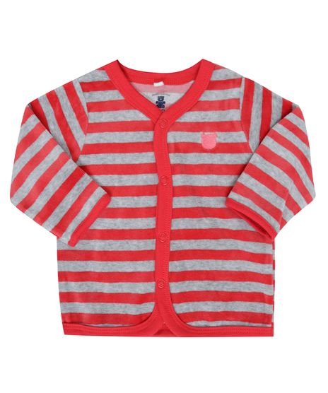 Cardigan-Listrado-em-Plush-de-Algodao---Sustentavel-Cinza-8190317-Cinza_1