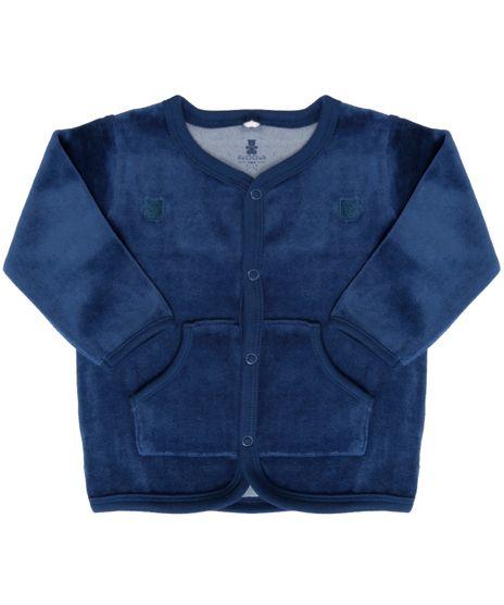 Cardigan-em-Plush-de-Algodao---Sustentavel-Azul-Marinho-8190306-Azul_Marinho_1