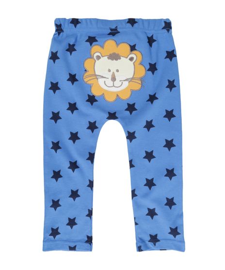 Calca-Leao-em-Algodao---Sustentavel-Azul-8172180-Azul_1