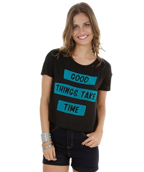 Blusa-Cropped--Good-Things-Take-Time--Preta-8271492-Preto_1