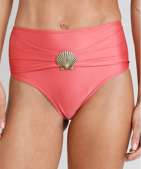 Biquini-Calcinha-Hot-Pant-Agua-de-Coco-com-Concha-Protecao-UV50--Coral-9281497-Coral_1