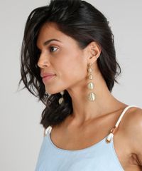 Brinco-Feminino-Agua-de-Coco-Madeira-com-Bolas-Encapadas-Dourado-9281023-Dourado_2