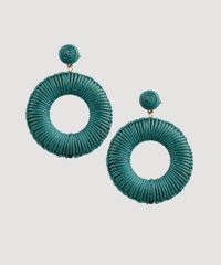 Brinco-Feminino-Agua-de-Coco-com-Argola-Encapada-Verde-Escuro-9281020-Verde_Escuro_1