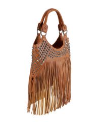 Bolsa-Hobo-Ateen-com-Franjas-Marrom-Claro-8223505-Marrom_Claro_2