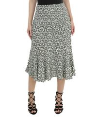 Saia-Midi-Floral-Ateen-Verde-Militar-8140288-Verde_Militar_1