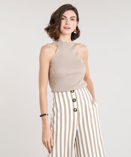 Regata-Feminina-Halter-Neck-em-Trico-Kaki-9357230-Kaki_1 Regata-Feminina-Halter-Neck-em-Trico-Kaki-9357230-Kaki_1