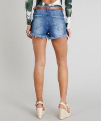 Short-Jeans-Feminino-Agua-de-Coco-Vintage-com-Cinto-de-Coqueiros-Azul-Medio-9331755-Azul_Medio_3