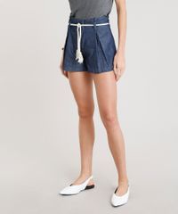 Short-Jeans-Feminino-Clochard-com-Cinto-Corda-Azul-Escuro-9365647-Azul_Escuro_1