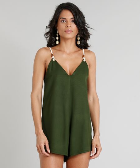 Macaquinho-Feminino-Agua-de-Coco-Decote-V-Verde-Escuro-9331759-Verde_Escuro_1
